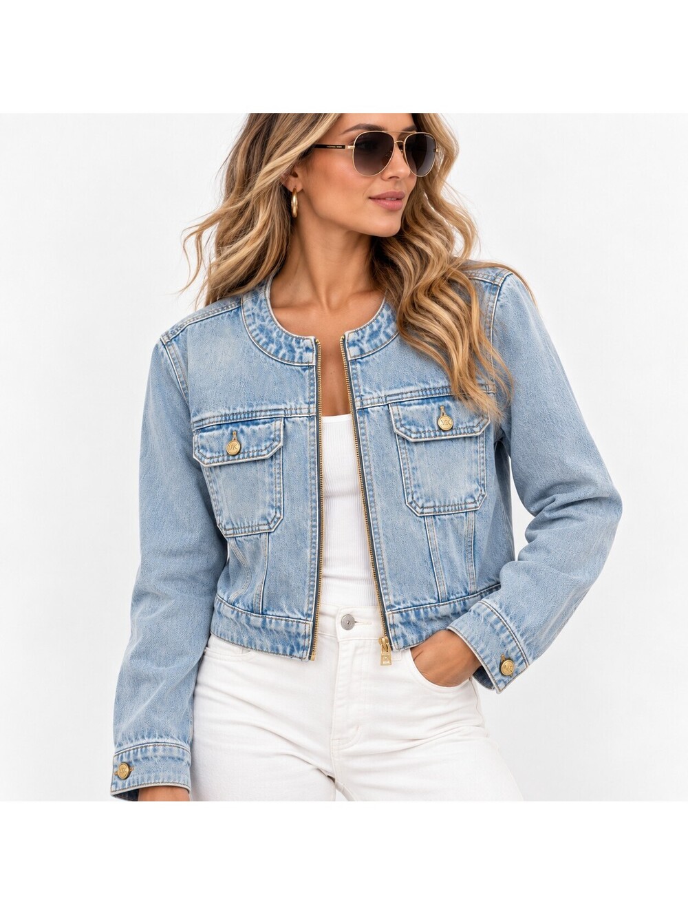 Michael Kors Denim Jacket XL
